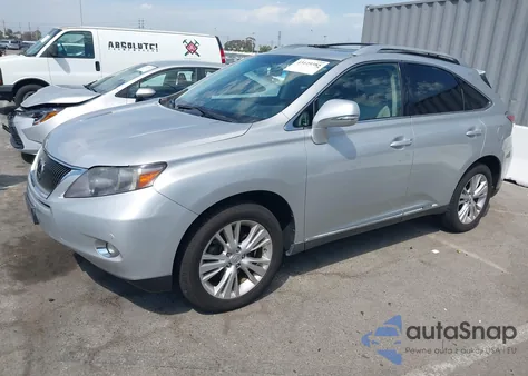 2010 Lexus Rx 450H from USA, damaged, VIN JTJBC1BA4A2010867